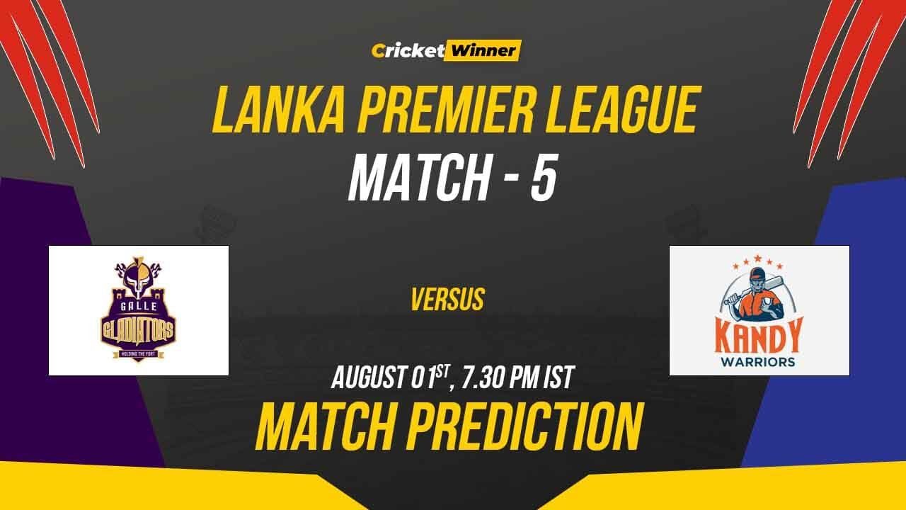 GT vs BLK Match Prediction- Who Will Win Today’s LPL Match Between Galle Titans and B-Love Kandy, LPL 2023, 5th Match
