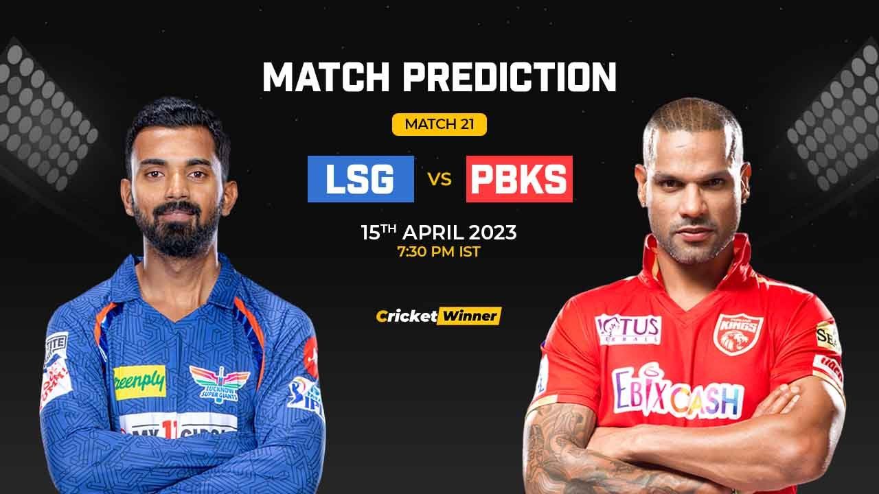 LSG vs PBKS Match Prediction- Who Will Win Today’s IPL Match Between Lucknow Super Giants and Punjab Kings, IPL 2023, Match 21