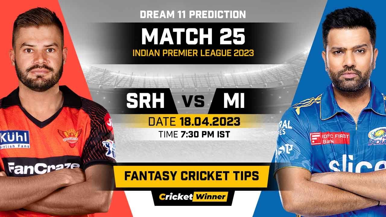 SRH vs MI Dream11 Prediction, Fantasy Cricket Tips, Probable Playing XI, Pitch Report & Injury Updates For 25th Match