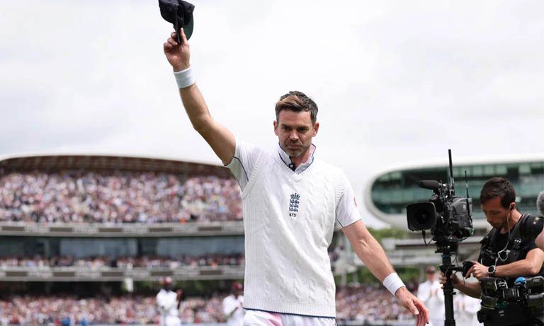 Cricket world pays tribute to James Anderson on his retirement from Test cricket