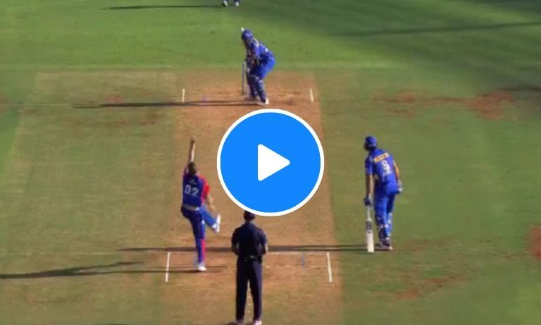 Watch: Explosive Romario Shepherd helps MI reach 234 against DC