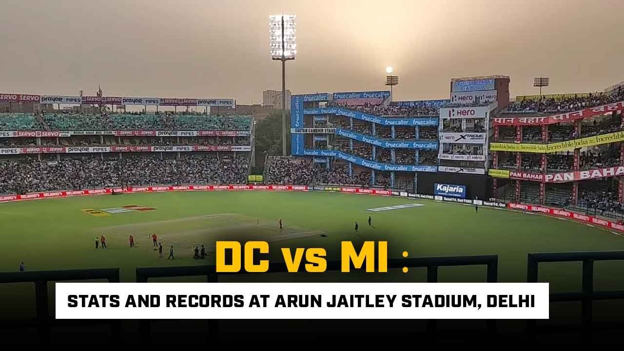 DC vs MI, IPL 2023: Stats and Records at Arun Jaitley Stadium, Delhi - Cricket Winner