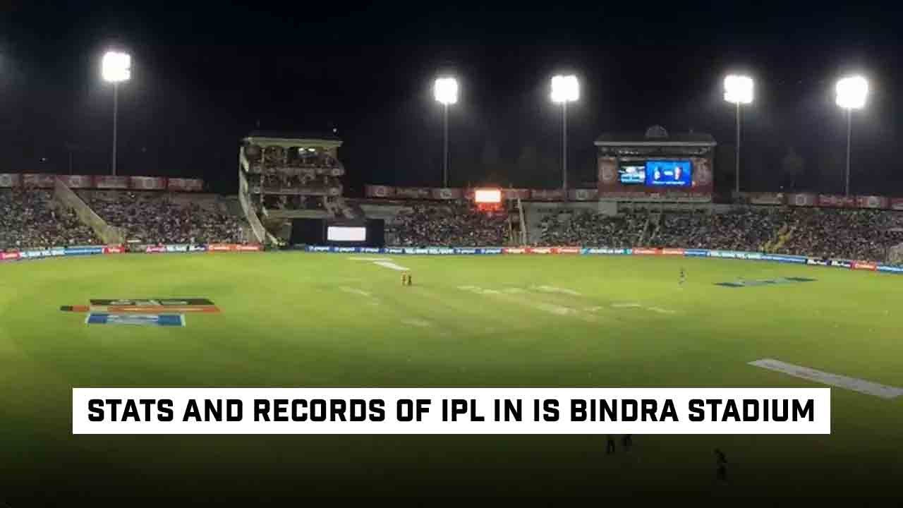 Stats and Records at IS Bindra Stadium, Mohali - Cricket Winner