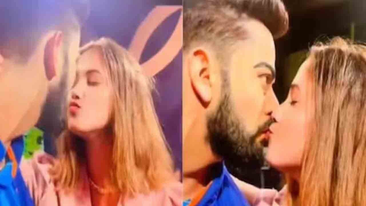 Virat Kohli Madame Tussauds statue kissed by female fan leaves Twitter in splits - Check REACTIONS