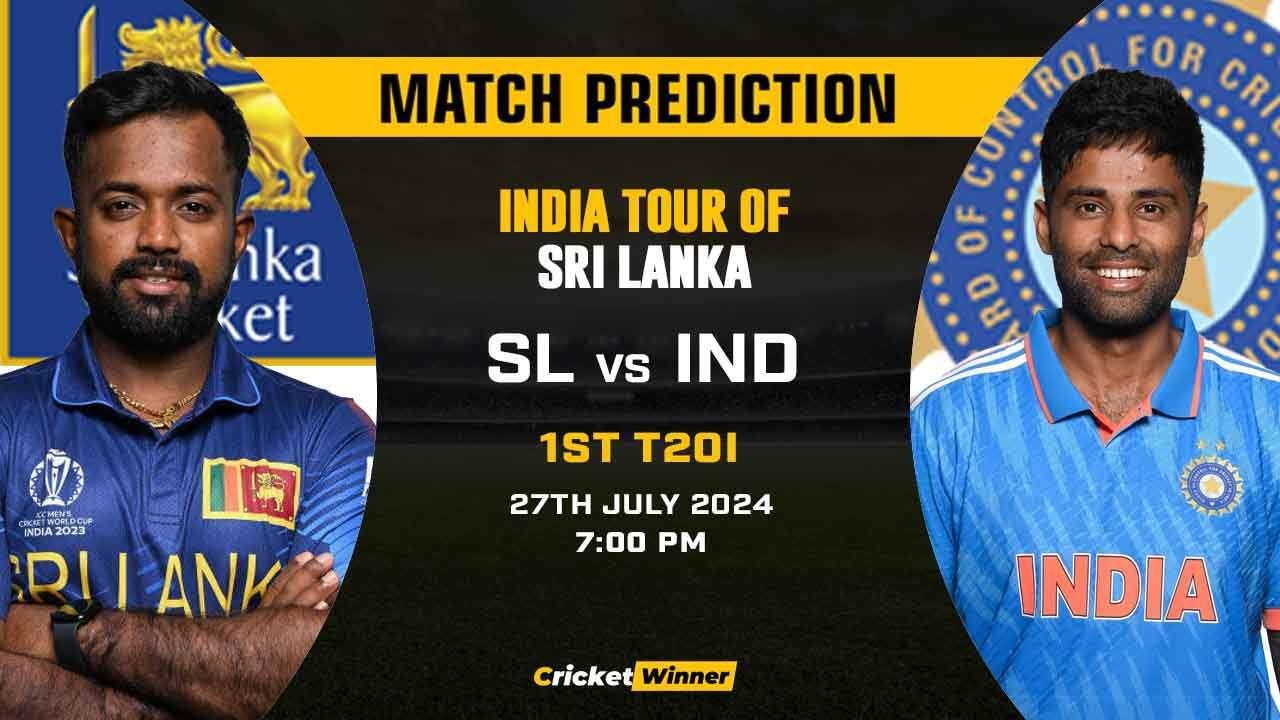 SL vs IND, 1st T20I Match Prediction- Who Will Win Today's Match Between Sri Lanka and India