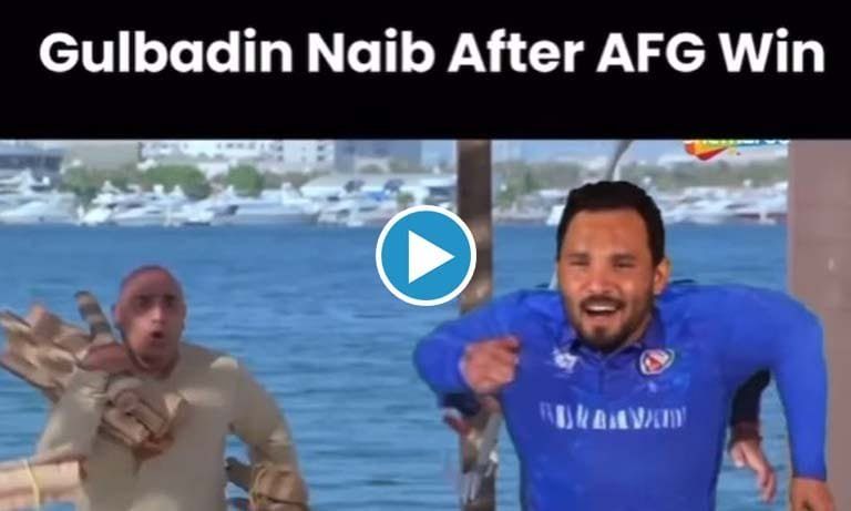 Gulbadin Naib's 'Welcome' meme goes viral: Afghan stars troll teammate amid controversy over 'Fake Injury' - Cricket Winner