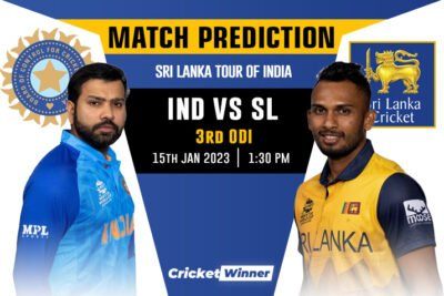 IND vs SL Match Prediction- Who Will Win Today's Match Between India and Sri Lanka, 3rd ODI?