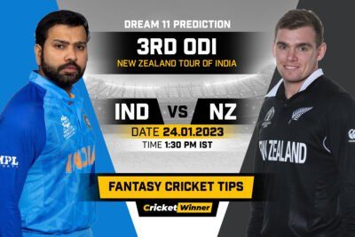 IND vs NZ Dream11 Prediction, Fantasy Cricket Tips, Probable Playing 11, Pitch report & injury Updates