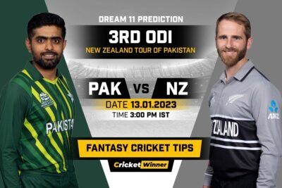 PAK vs NZ Dream11 Prediction, Fantasy Cricket Tips, Probable Playing 11, Pitch report & injury Updates