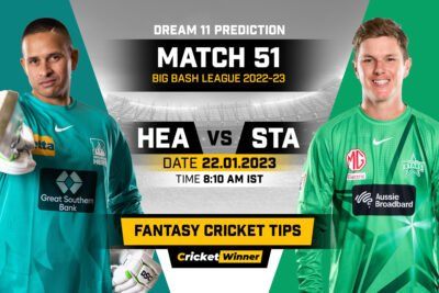HEA vs STA Dream11 Prediction, Fantasy Cricket Tips, Probable Playing 11, Pitch report & injury Updates