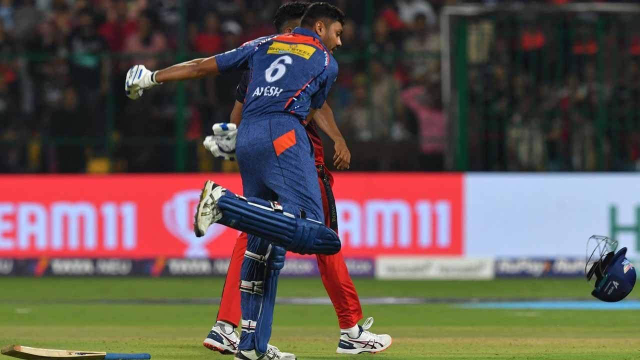 RCB vs LSG IPL: Avesh Khan reprimanded for breaching COC, BCCI takes action
