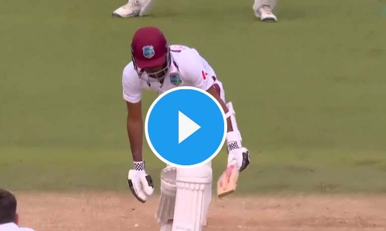 Watch: James Anderson's elegant delivery to dismiss Brathwaite in last Test