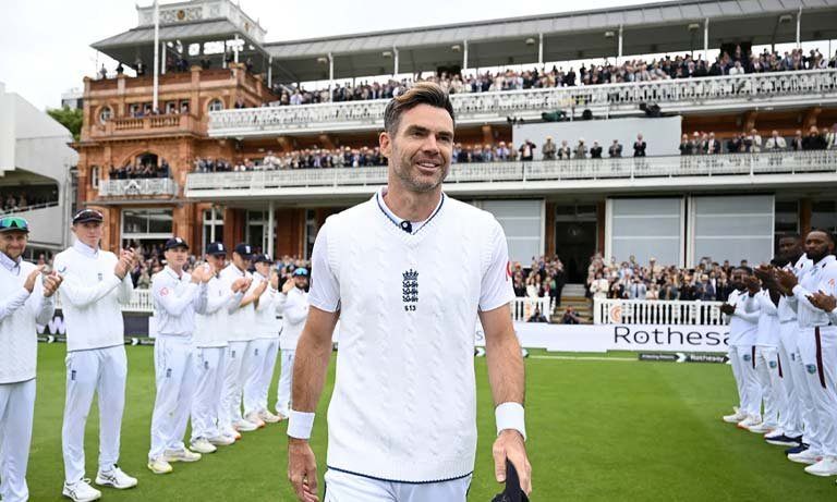James Anderson misses perfect farewell as England beat West Indies in Lord's Test