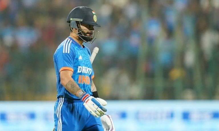 Rohit and Agarkar defend Kohli's T20 strike rate concern