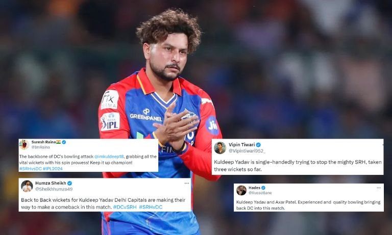 IPL 2024: Netizens can't stop praising Kuldeep Yadav's spell