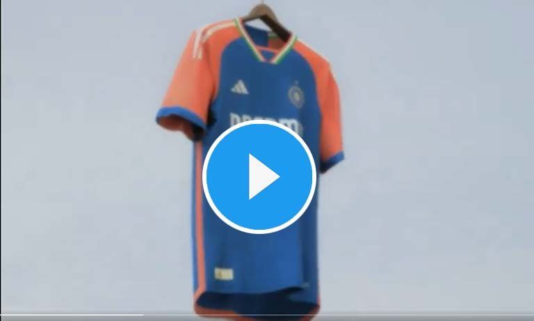 Watch: India reveal new T20I jersey for T20 WC 2024