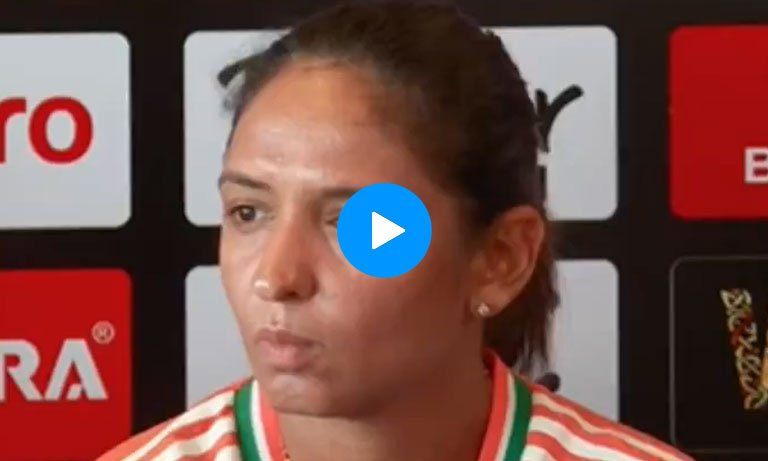 Watch: Harmanpreet's powerful reply on lack of coverage of Women's Cricket