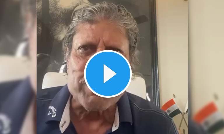 Watch: Kapil Dev shares touching words for ailing Anshuman Gaekwad