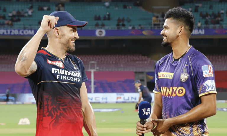 IPL 2024: Kolkata Knight Riders win the toss against Royal Challengers Bengaluru; choose to bowl first