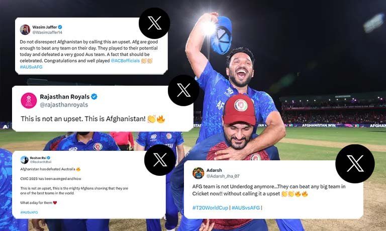 T20 WC 2024, Super Eight: Fans refuse to call Afghanistan's win over Australia an upset - Cricket Winner