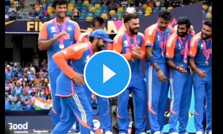 [Watch] The mastermind behind Rohit Sharma's trophy walk after winning T20 World Cup; Who?