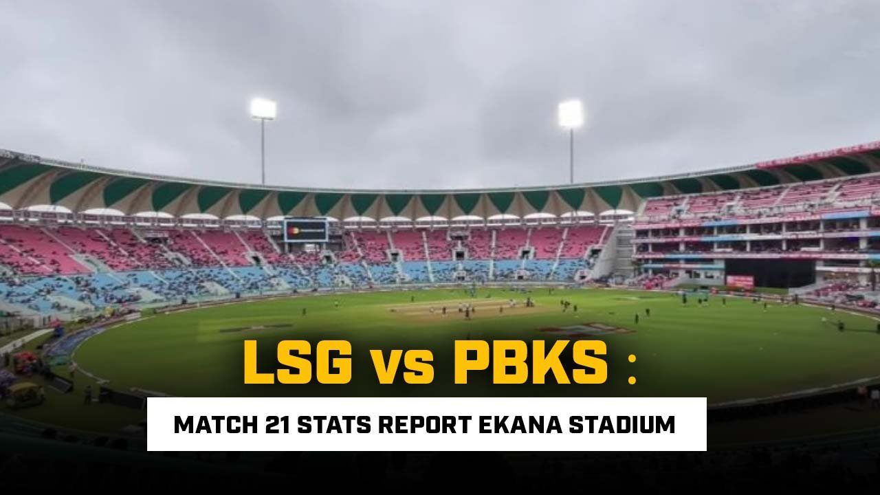 LSG vs PBKS, IPL 2023:  Match 21 Statistical Analysis