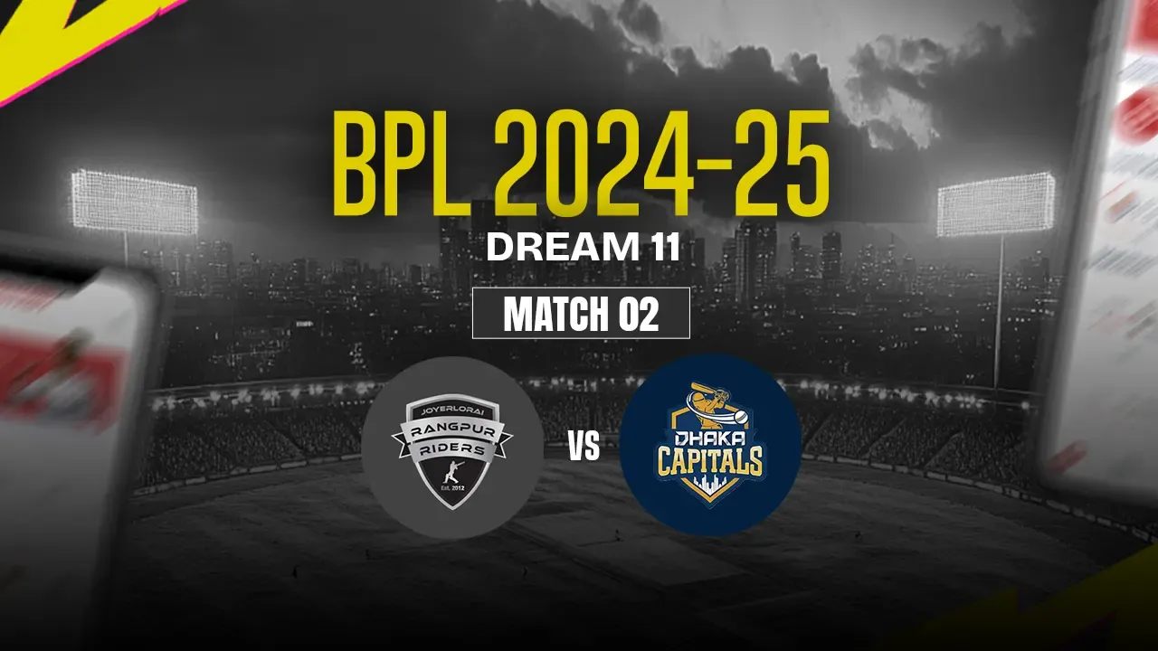 RAN vs DC Dream11 Prediction, Rangpur Riders vs Dhaka Capitals, 02nd Match