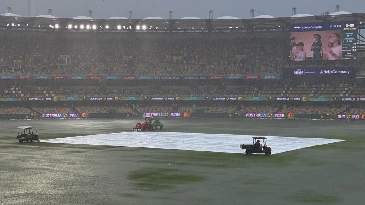 Brisbane Test, Day 1: Rain frustrates opening day