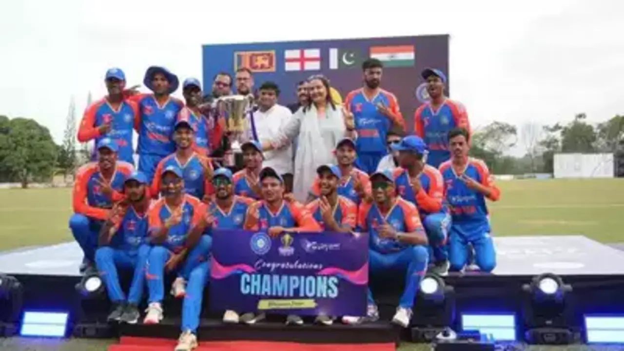 Team India’s Historic Triumph: A Grand Welcome for PD Champions at Delhi Airport