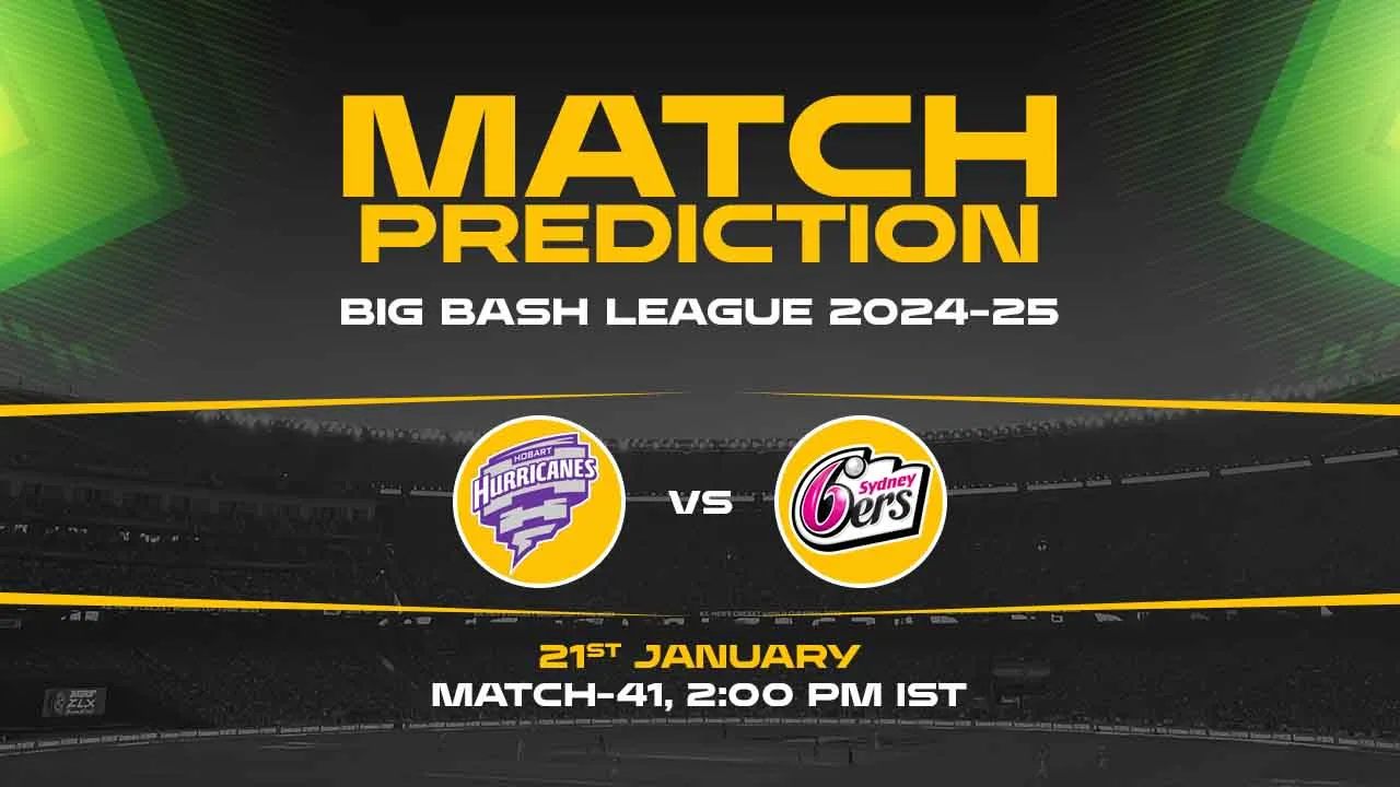 Big Bash League: Qualifier Match, HH vs SS, Match Prediction - Who Will Win Today?
