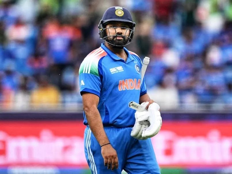 Rohit gripping injury