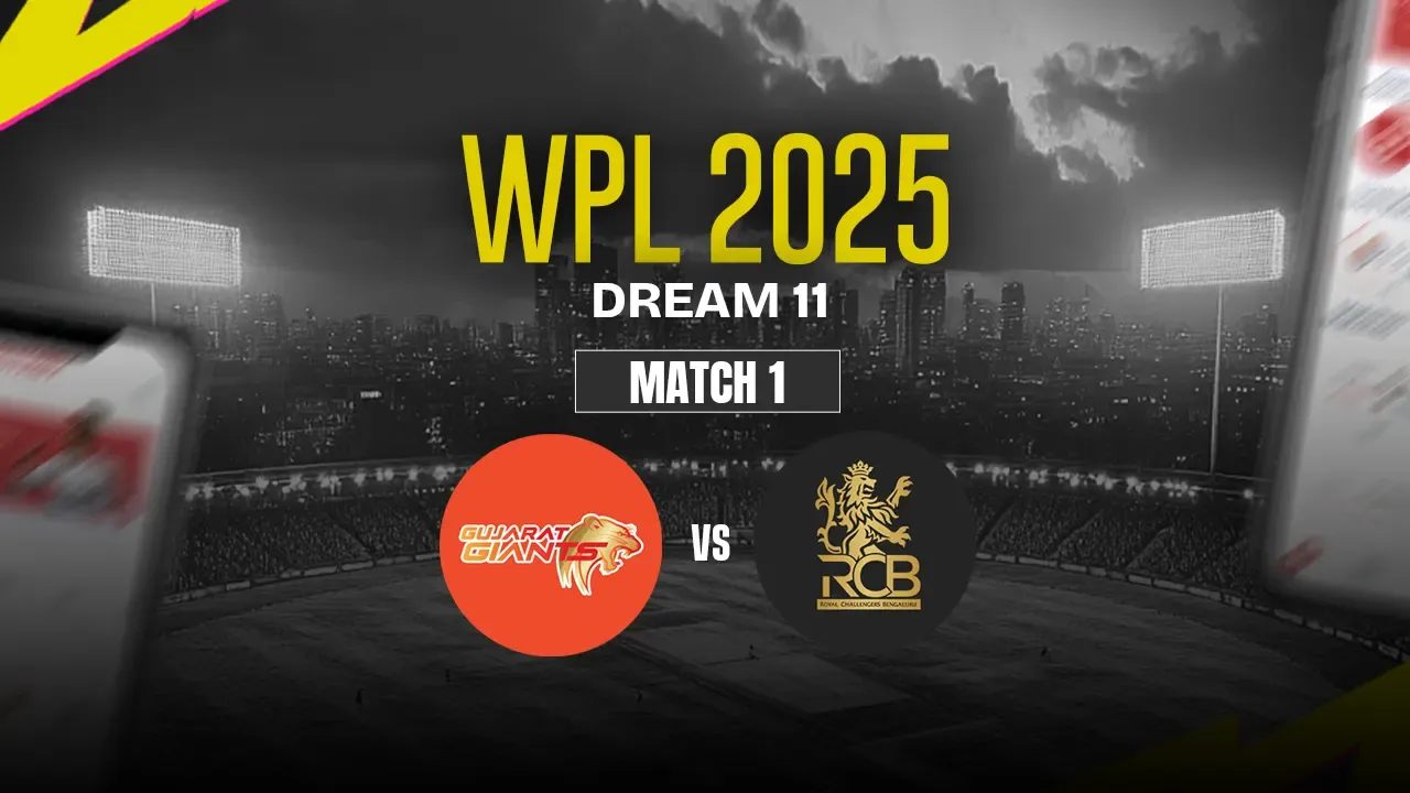 GG vs RCB Dream11 Prediction, Gujarat Giants vs Royal Challengers Bangalore, 1st Match