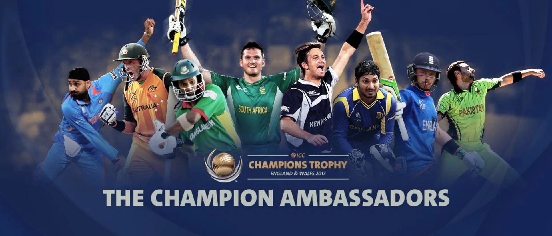 ICC names Sarfaraz Ahmed, Shikhar Dhawan, Shane Watson, and Tim Southee as Brand Ambassadors for the 2025 Champions Trophy