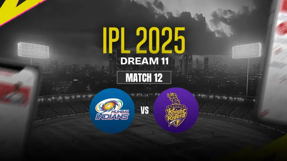 MI vs KKR Dream11 Prediction, Mumbai Indians vs Kolkata Knight Riders