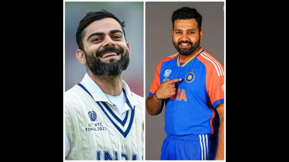 Virat and Rohit 