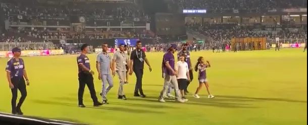 A fan attempted to breach security to meet Shah Rukh Khan during an IPL 2025