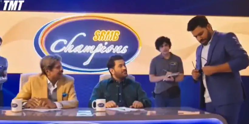 SRMB TMT's New Advertisement Campaign Featuring Cricket Legends