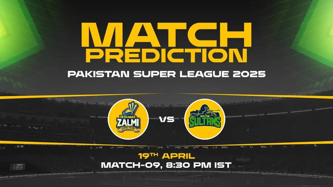 PSL 2025: PES vs MUL Prediction– Match 9