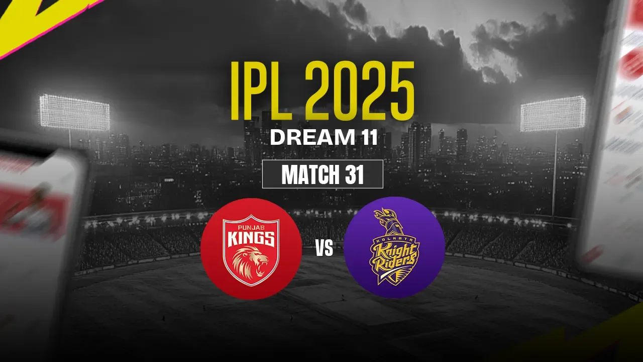 PBKS vs KKR Dream11 Prediction, Punjab Kings vs Kolkata Knight Riders