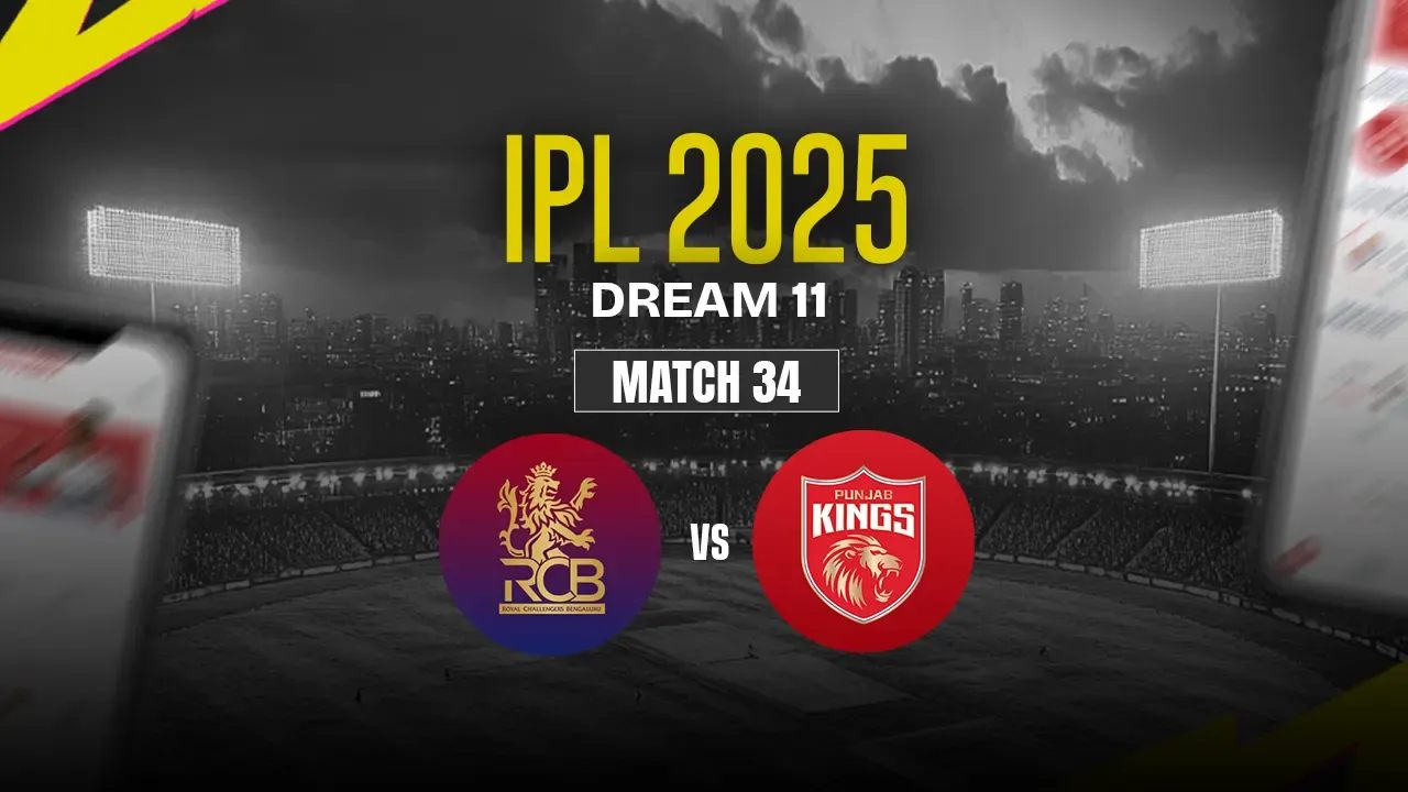 RCB vs PBKS Dream11 Prediction, Royal Challengers Bengaluru vs Punjab Kings