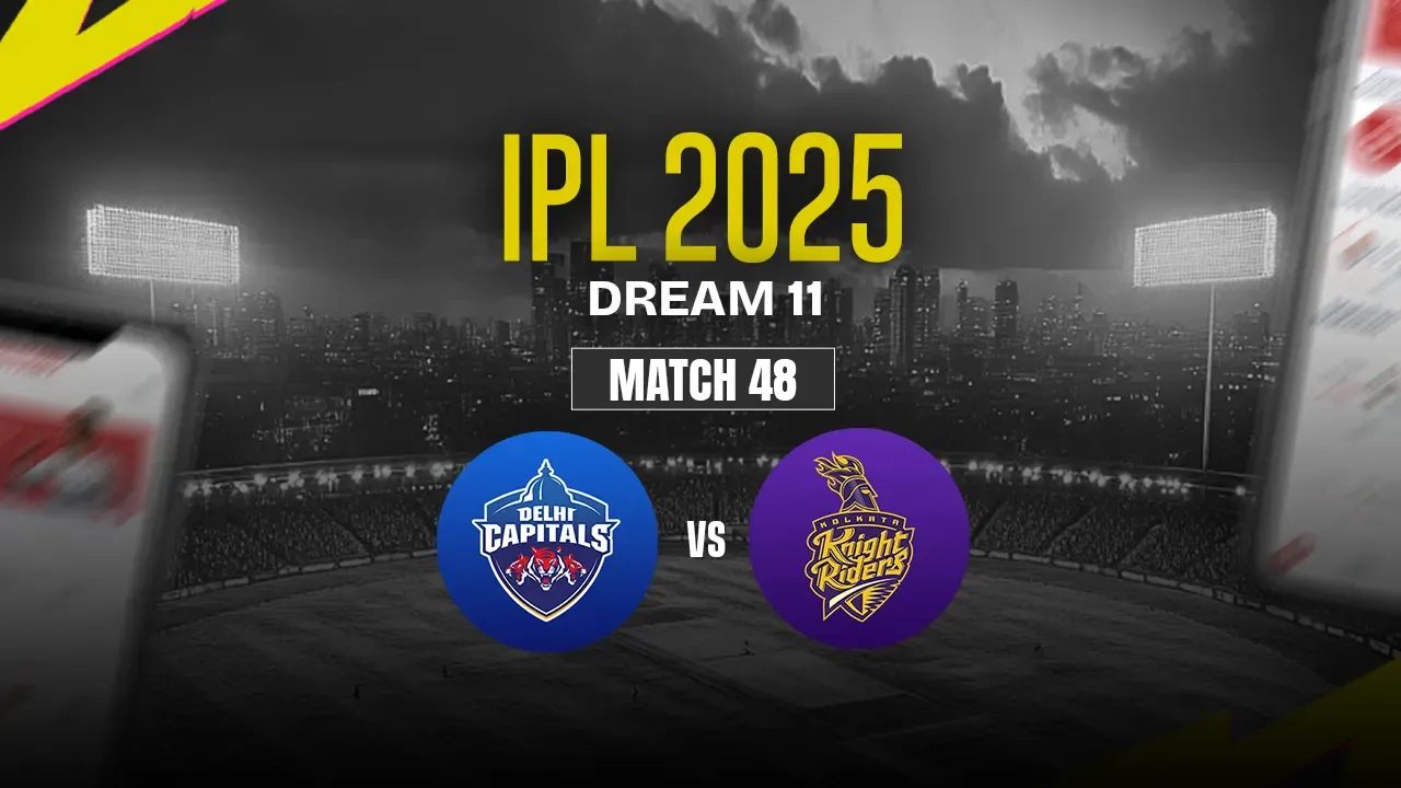 DC vs KKR Dream11 Prediction, Delhi Capitals vs Kolkata Knight Riders