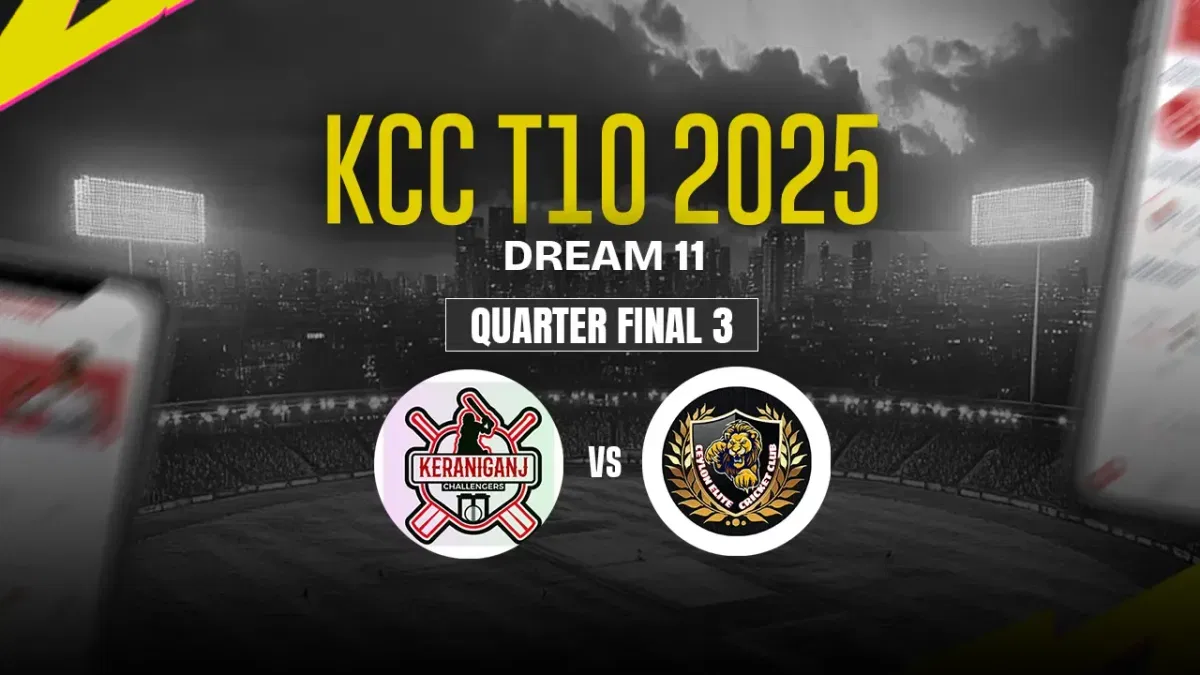 KGC vs CECC-A Dream11 Prediction, Keraniganj Challengers vs CECC