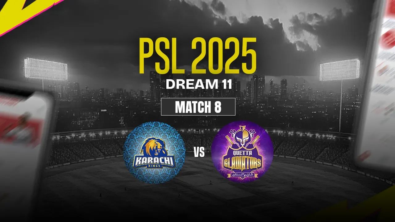 KAR vs QUE Dream11 Prediction, Karachi Kings vs Quetta Gladiators