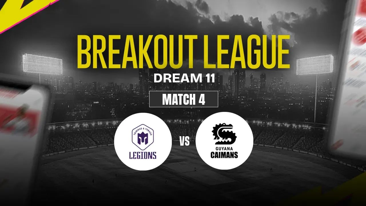 TTL vs GRR Dream11 Prediction, Trinidad & Tobago Legions vs Guyana Rainforest Rangers