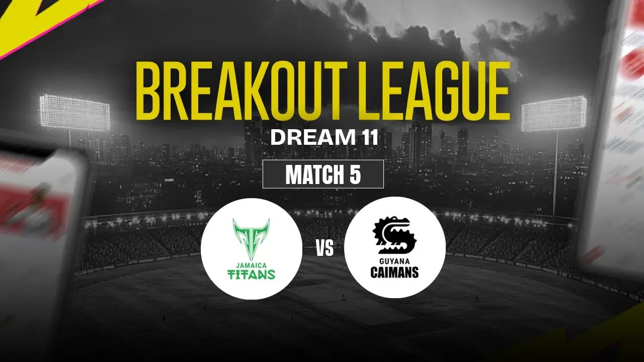 JMT vs GRR Dream11 Prediction, Jamaica Titans vs Guyana Rainforest Rangers