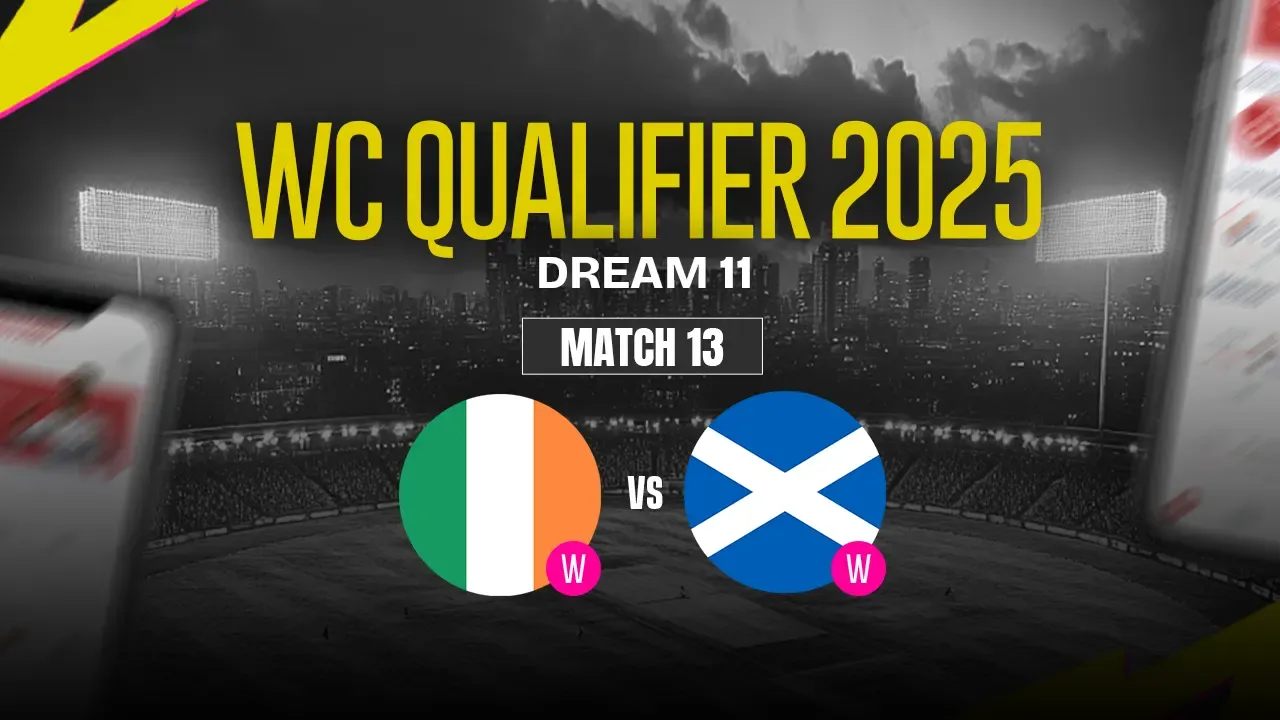 IRE-W vs SCO-W Dream11 Prediction, Ireland Women vs Scotland Women