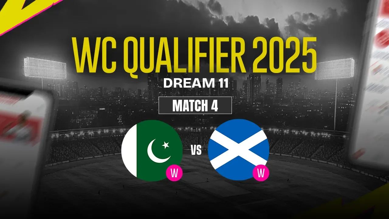 PAK-W vs SCO-W Dream11 Prediction, Pakistan Women vs Scotland Women