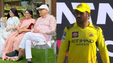 MS Dhoni’s parents attended their first-ever CSK match