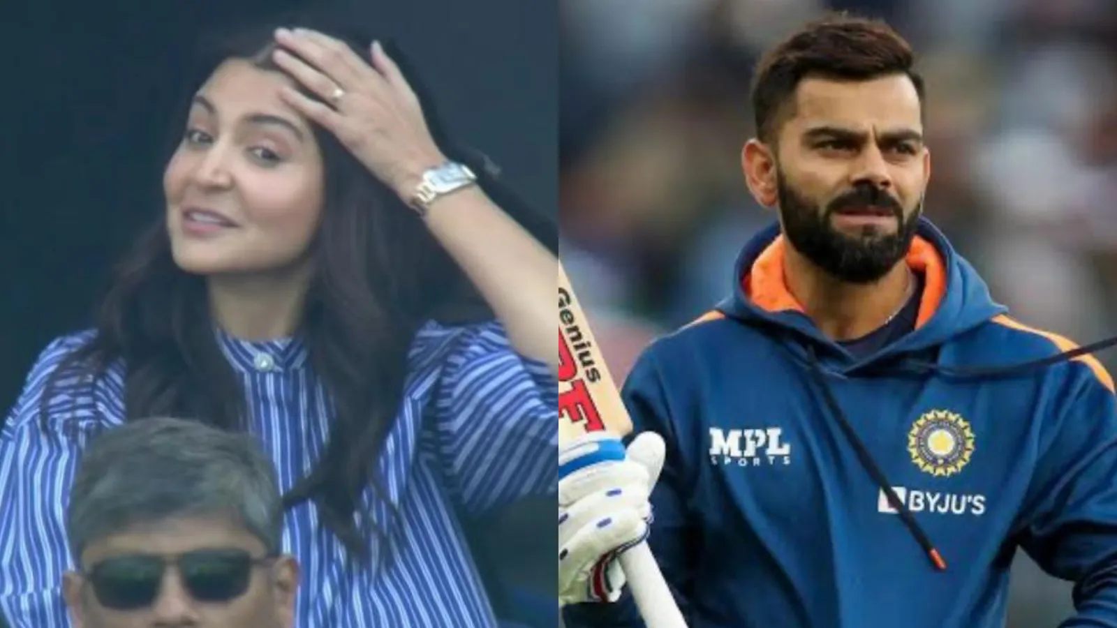 Anushka Sharma and Virat Kohli 