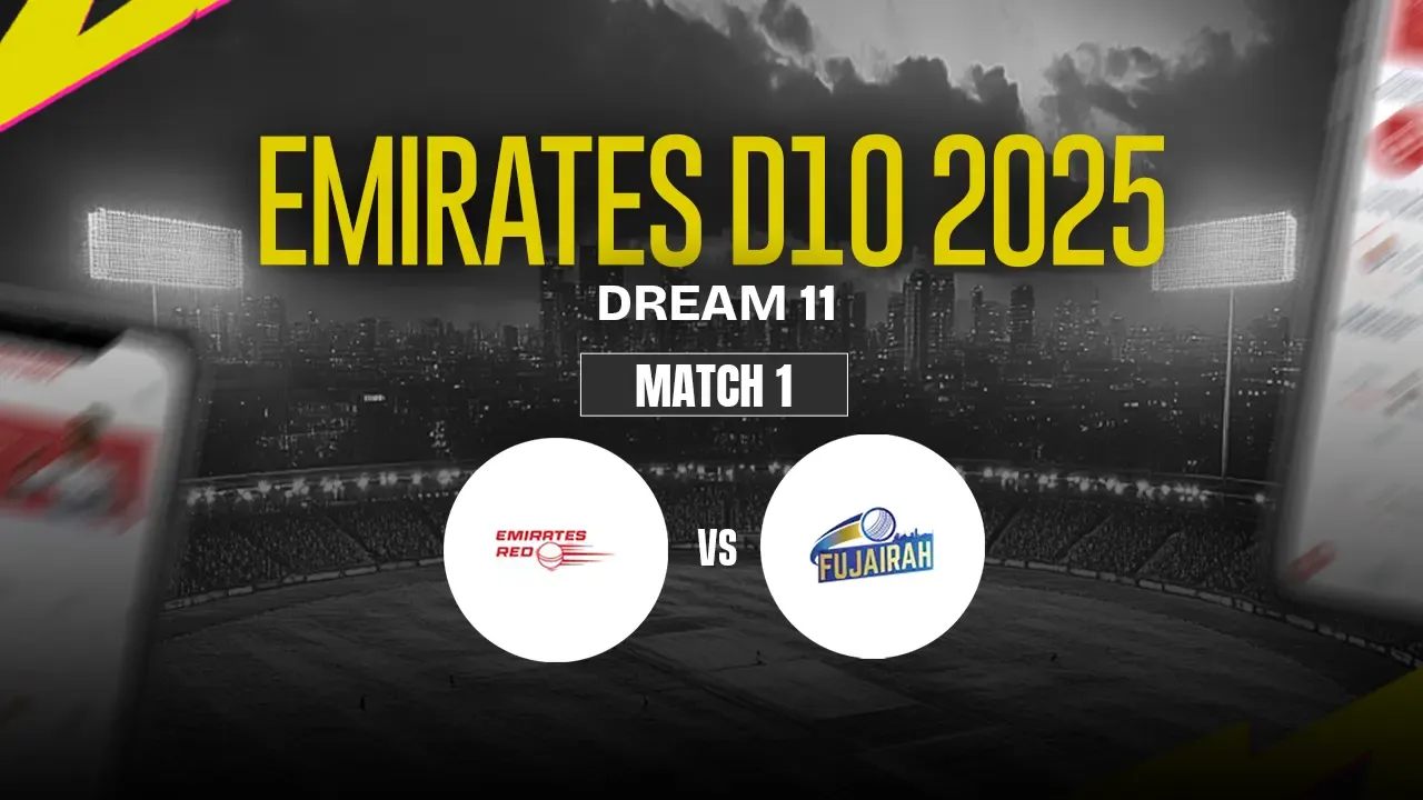 EMR vs FUJ Dream11 Prediction, Emirates Red vs Fujairah